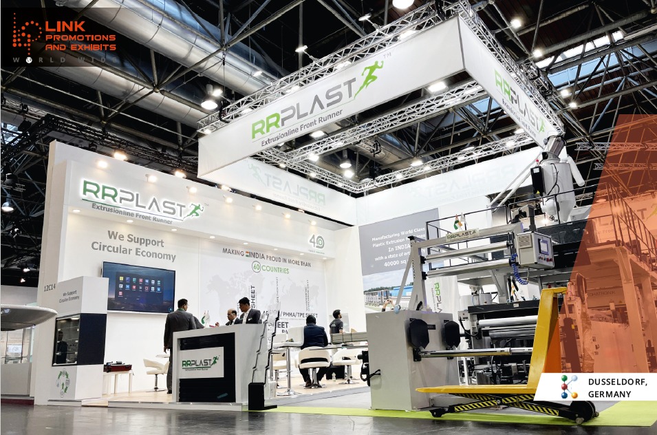 Engineering pavilion exhibition stand at Hannover Messe