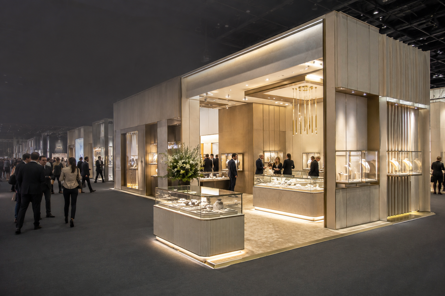 Jewellery and lifestyle exhibition stand