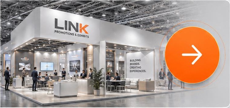 Link Promotions exhibition stand